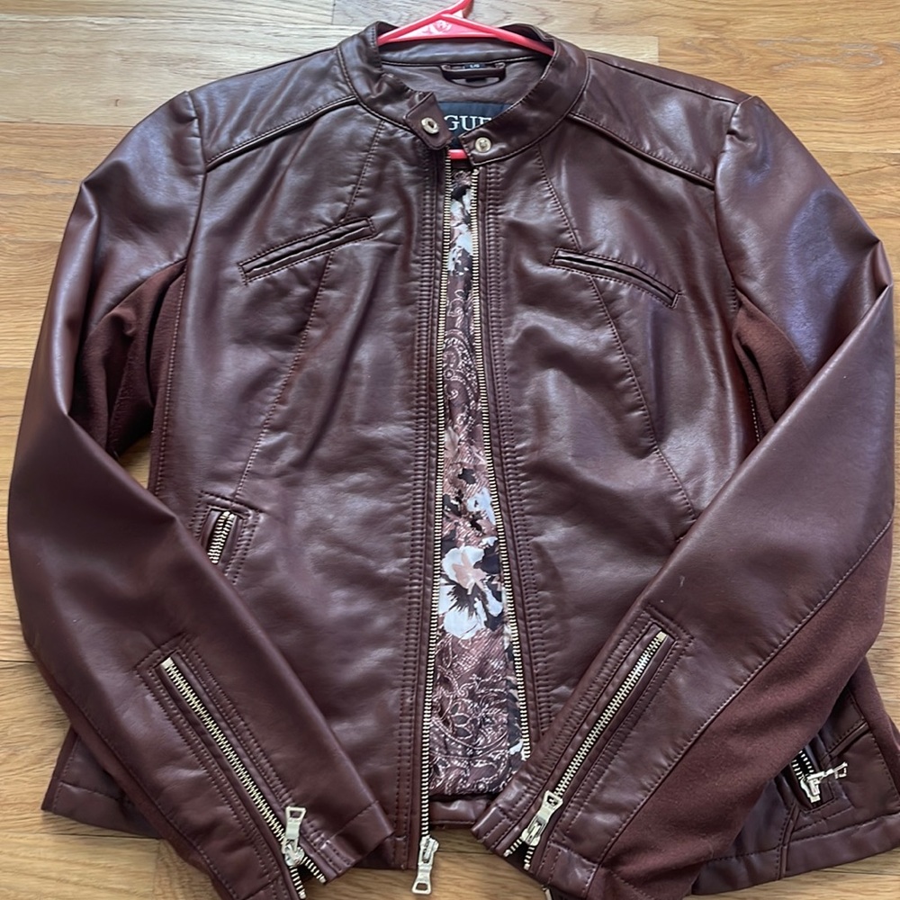 Guess Faux Leather moto jacket